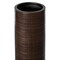 Uniquewise Modern Tall Decorative White and Brown Ripped Cylinder Floor Vase, 25 Inch QI004190.S - alternate 7